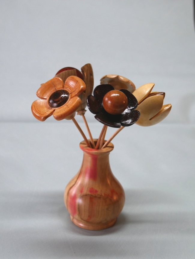 Bouquet en vase